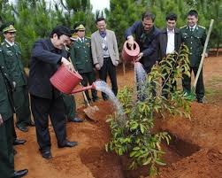 President Truong Tan Sang visits Dak Nong province  - ảnh 1